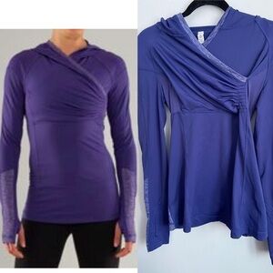 Lululemon Run For Your Life Pullover Sweater Top • Purple • US 4